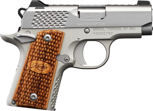 KIMBER MICRO RAPTOR 380ACP 2.75" SS