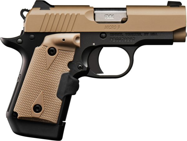 KIMBER MICRO 9MM 3.15" DESERT TAN LG