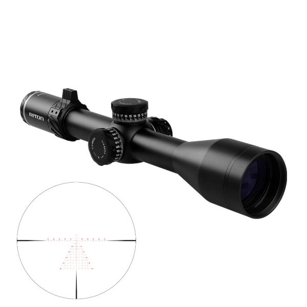 RITON OPTICS X5 CONQUER 4-28X56 MOA FFP IL