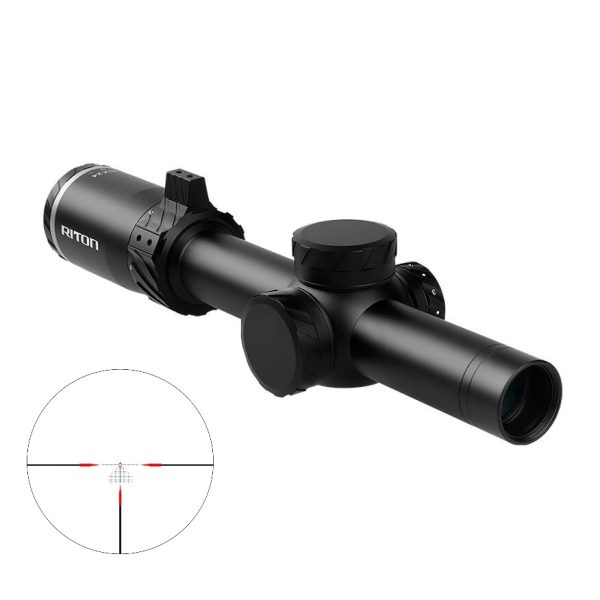 RITON OPTICS X5 TACTIX 1-10X24 30MM FFP 3OT