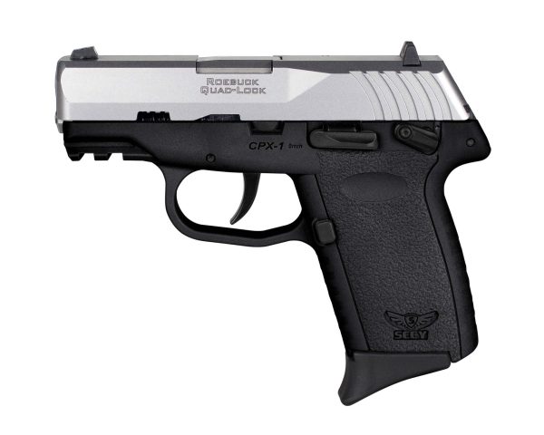 SCCY INDUSTRIES CPX-1 G3 9MM SS/BLK 10+1 SFTY