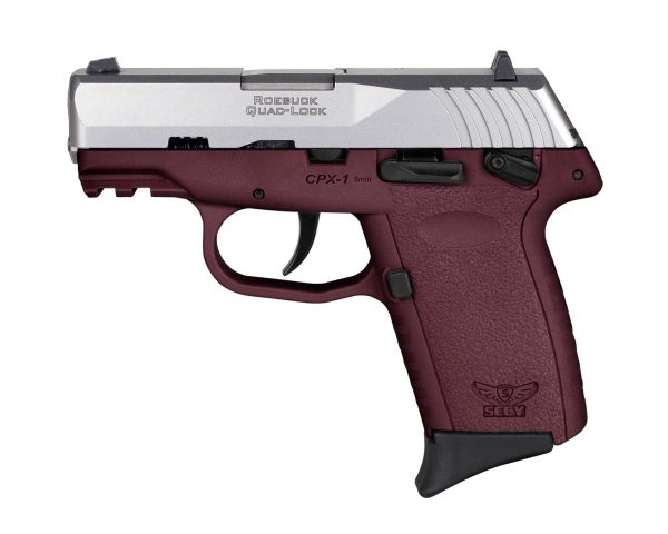 SCCY INDUSTRIES CPX-1 G3 9MM SS/CRIM 10+1 SFTY