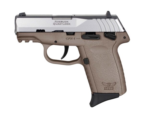 SCCY INDUSTRIES CPX-1 G3 9MM SS/FDE 10+1 SFTY