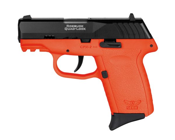 SCCY INDUSTRIES CPX-2 G3 9MM BLK/ORANGE 10+1