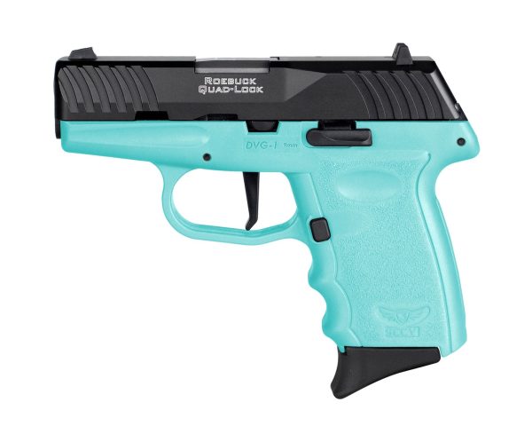 SCCY INDUSTRIES DVG-1 9MM BK/BLUE 10+1 NO SFTY