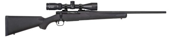 MOSSBERG PATRIOT 243WIN BL/SYN 22" PKG