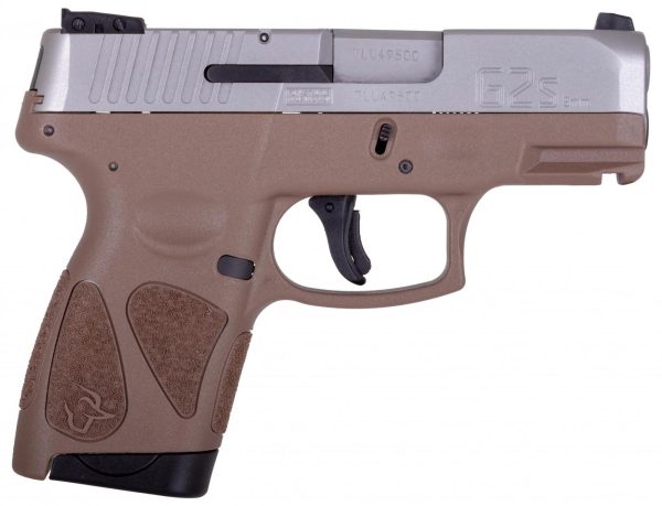 TAURUS G2S 9MM SS/BROWN 3.2" 7+1