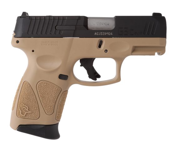 TAURUS G3C 9MM BLK/TAN 3.2" 12+1 OR