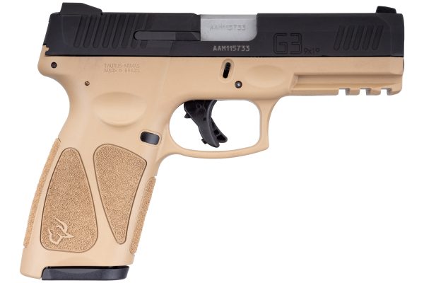 TAURUS G3 9MM BLK/FDE 4" 15+1