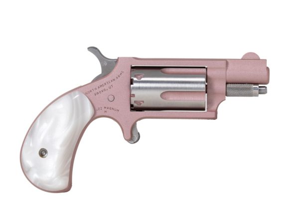 NORTH AMERICAN ARMS MINI 22MAG REV 1-1/8" ROSE