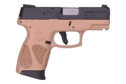 TAURUS G2C 9MM BLK/FDE 3.2" 12+1    #